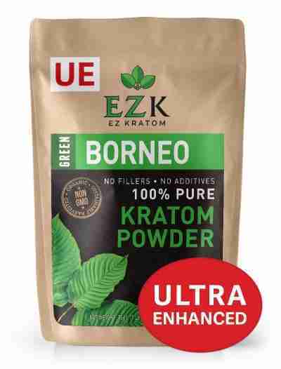 ULTRA ENHANCED Green Borneo Kratom Powder