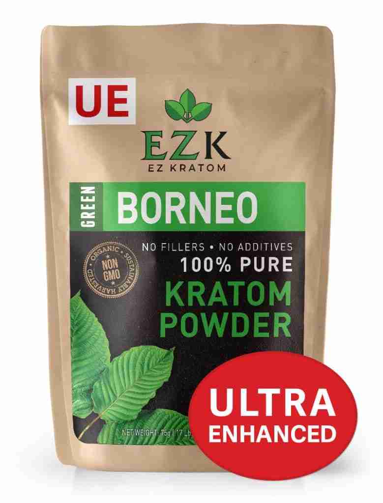 green borneo kratom powder | enhanced kratom extract