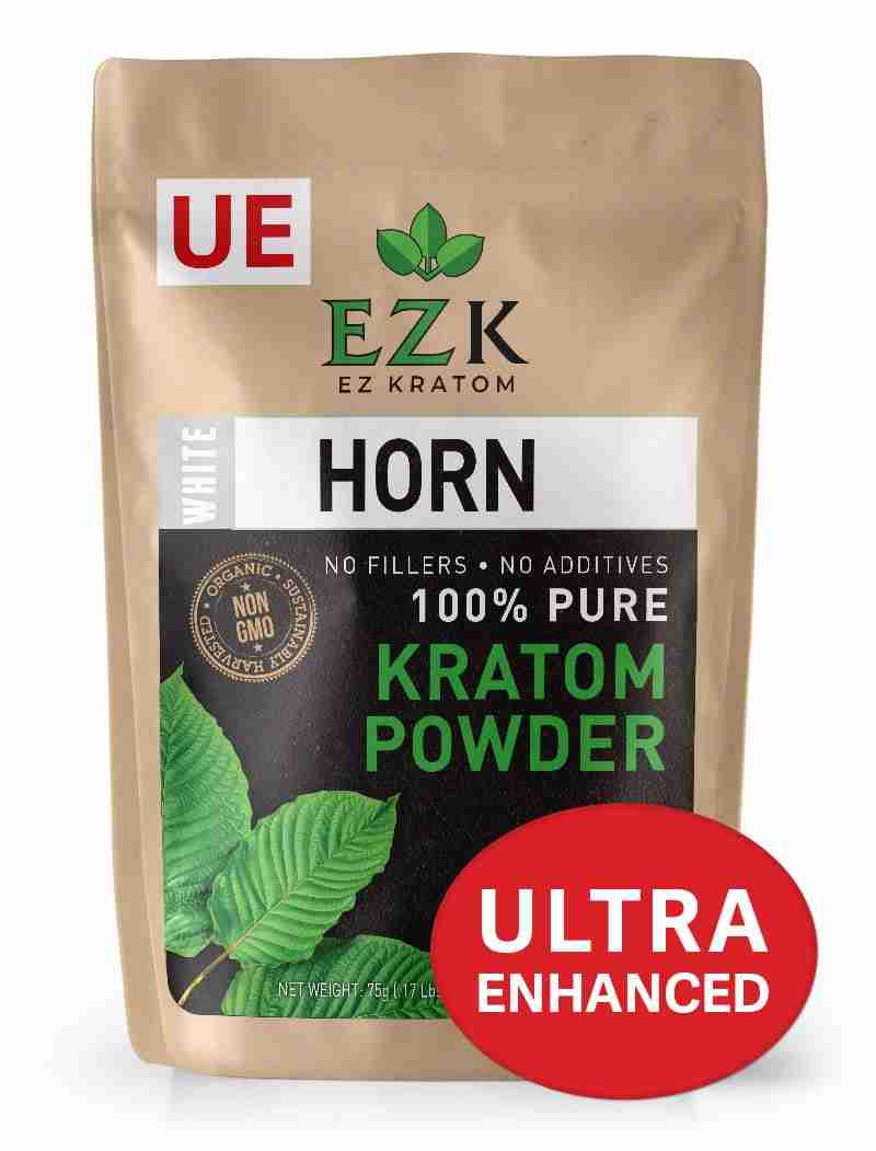ULTRA ENHANCED White Horn Kratom Powder