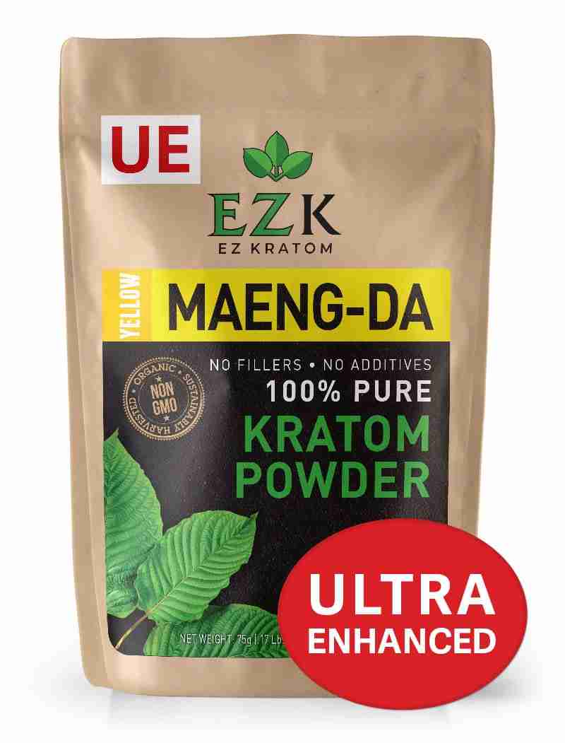 ULTRA ENHANCED Yellow Maeng-Da Kratom Powder