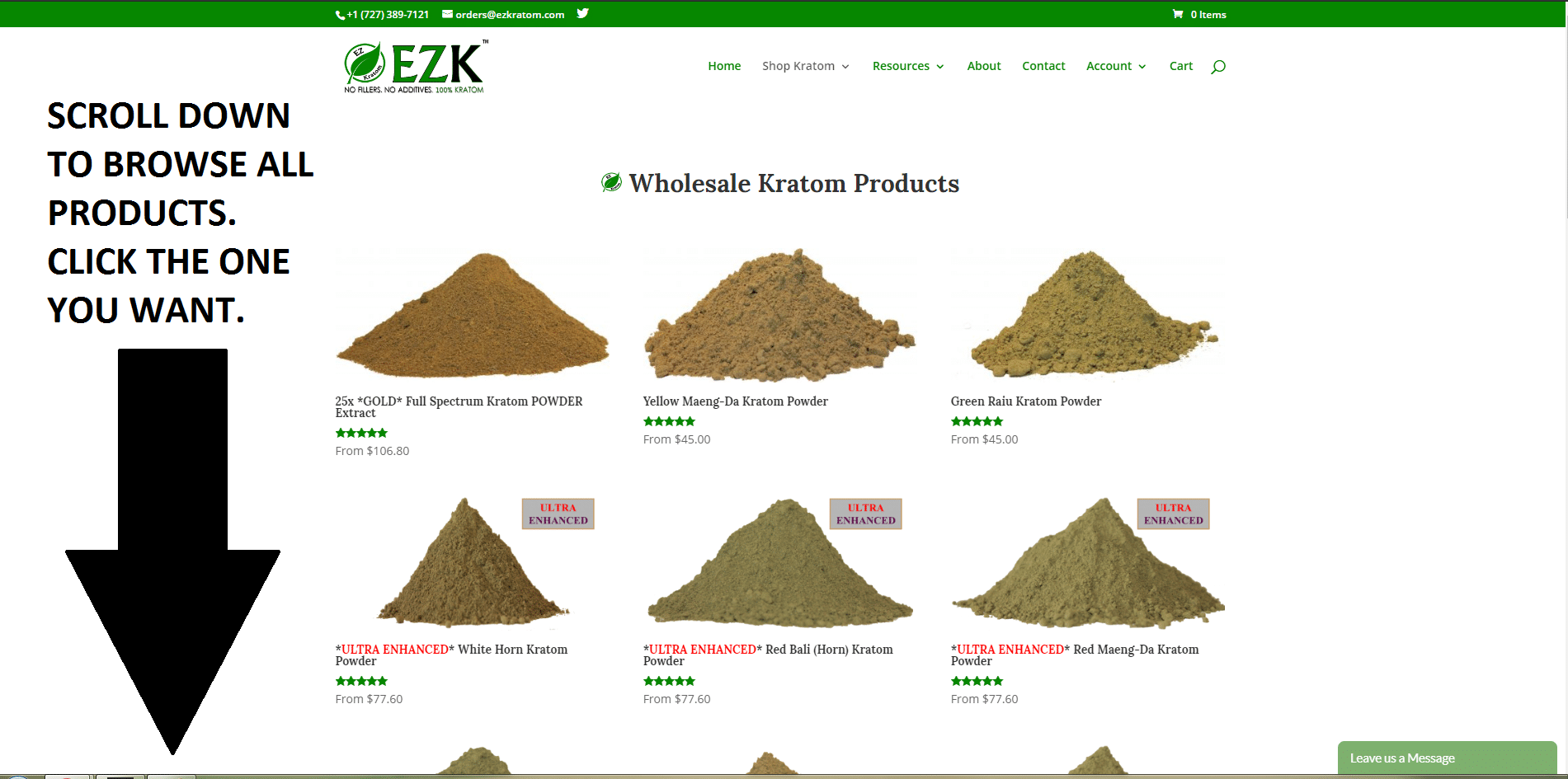 EZ Kratom Buy Wholesale Kratom Purchasing Tutorial