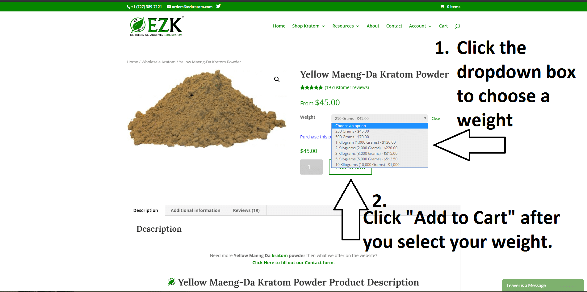 EZ Kratom Buy Wholesale Kratom Purchasing Tutorial